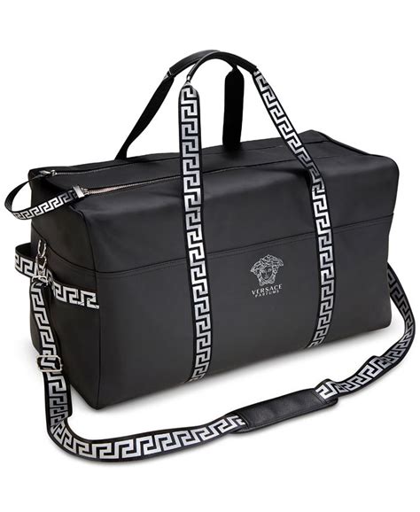 versace backpack free with perfume|Versace weekend bag free gift.